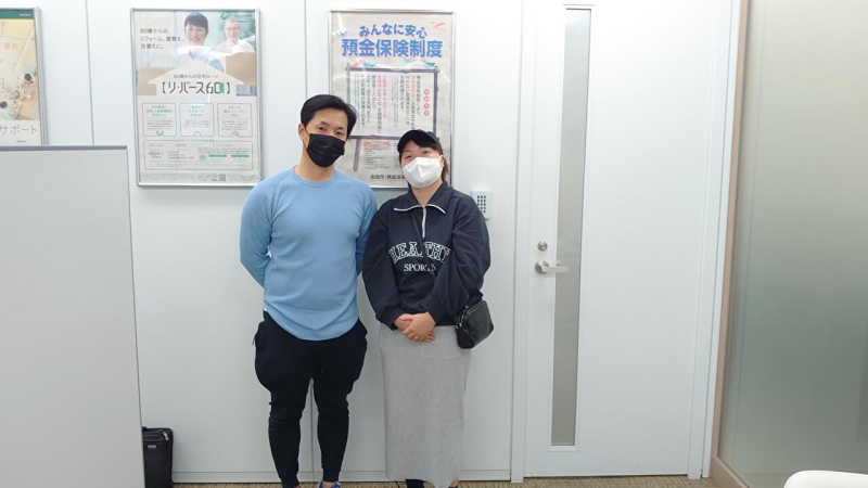 お引渡しの記念日にご夫婦だけで撮影。
末永くお幸せにしてください。