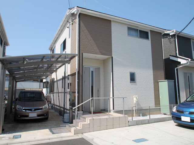 購入された建物外観写真