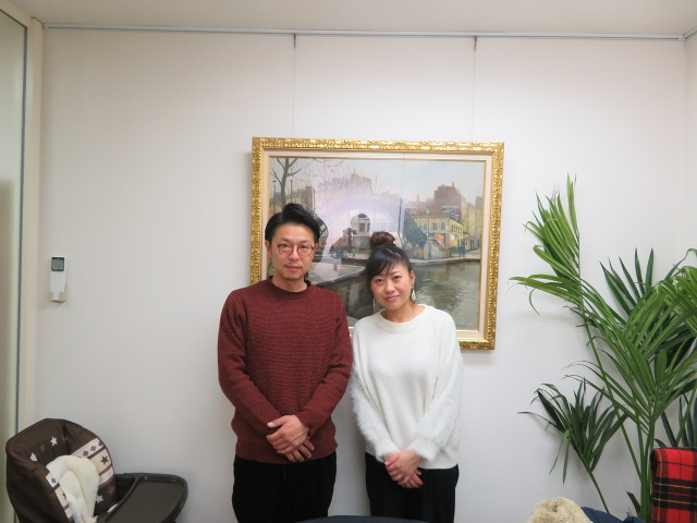 ご夫婦仲良しショットです。