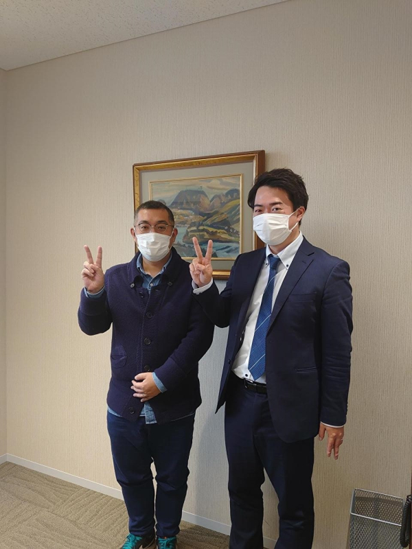 ご一緒させて頂きました、お引き渡しまでありがとうございました。