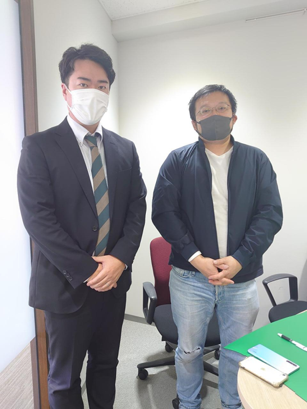 決済の際にご一緒させて頂きました。