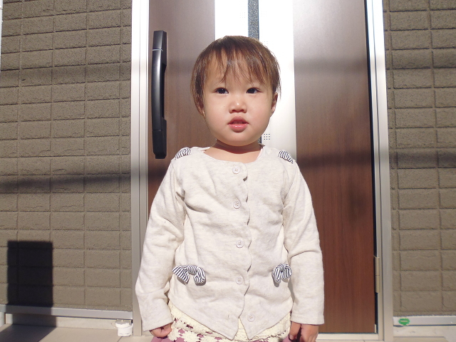 ☆ソロで1枚パシャリ！少し緊張してるのかなぁ？☆