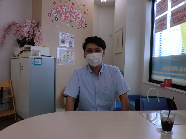 笑顔が素敵なＨ様です。