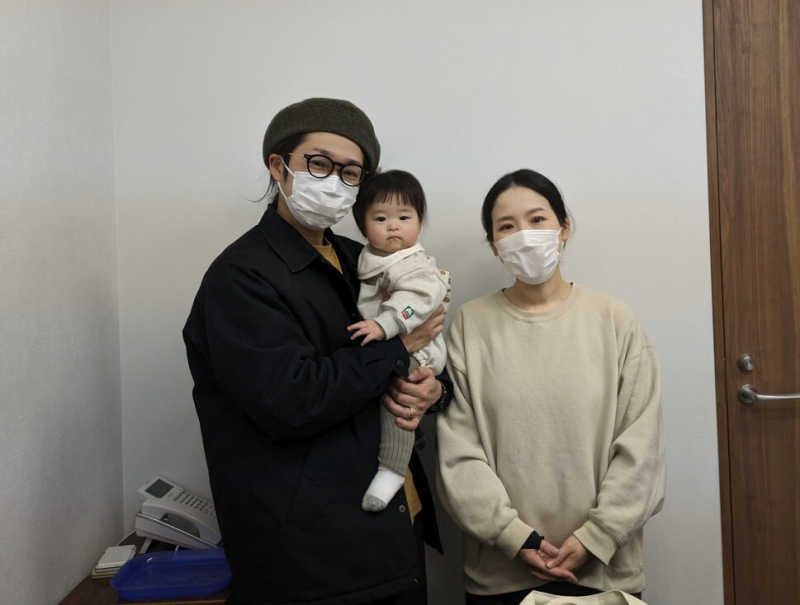 ご決済時にご家族皆様集合での1枚。