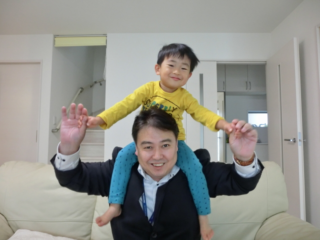 肩ぐるまー!!