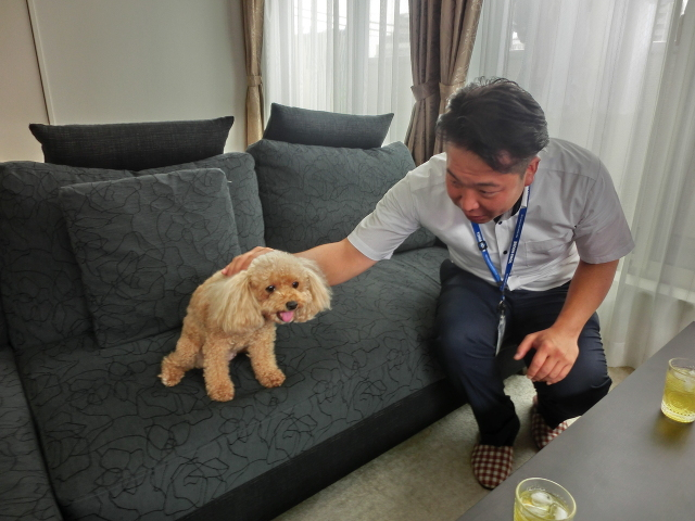 人懐こいワンちゃんでした(^-^)