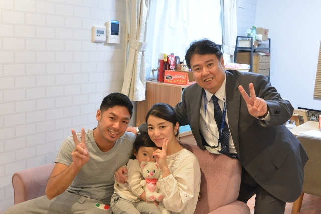 リビングにおじゃまさせていただきました。