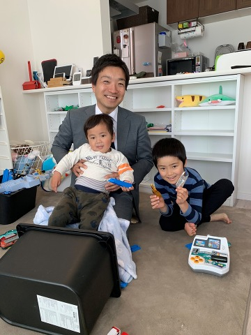 ☆リビングには、お子様のおもちゃがたくさん！おもちゃをいっぱい出しても綺麗にしまえるように、収納がたくさんあります☆