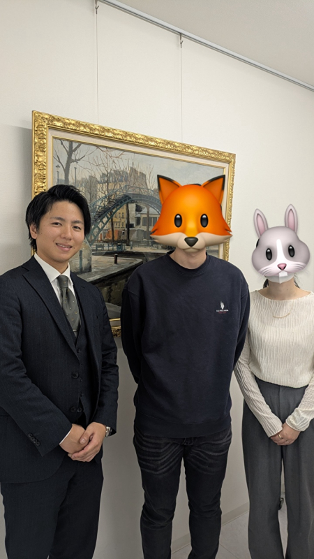 私も隣に入れていただきました！
