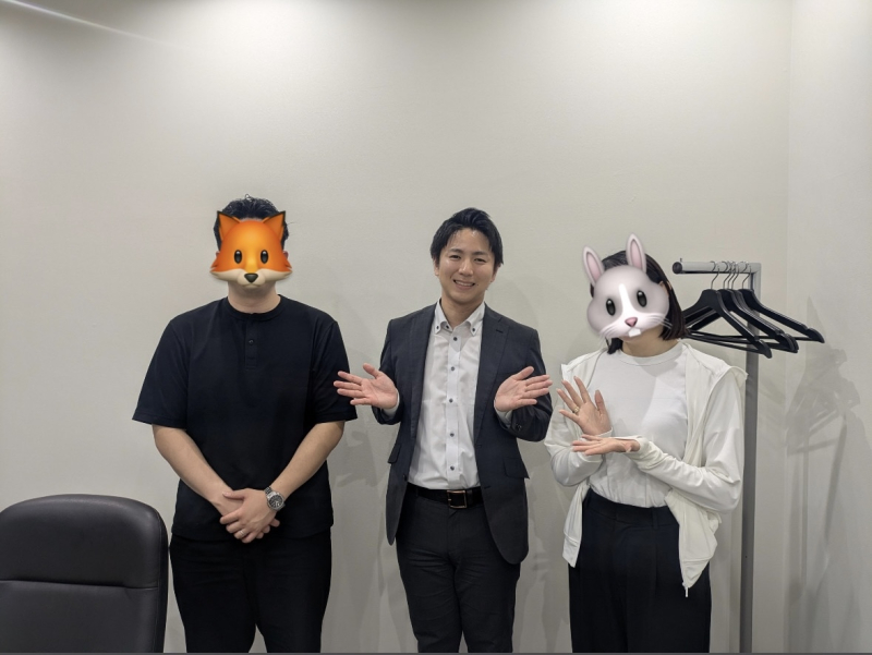 いつも笑顔の絶えない素敵なお2人です！