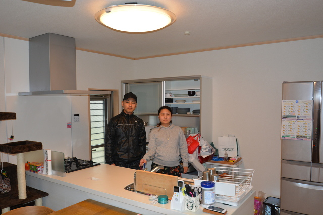 ☆雰囲気がとても暖かいお家でした。これからもご家族でお幸せに☆