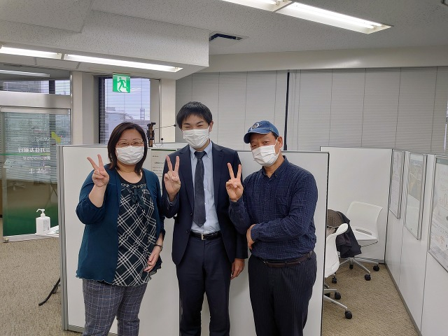一緒に記念撮影させて頂きました