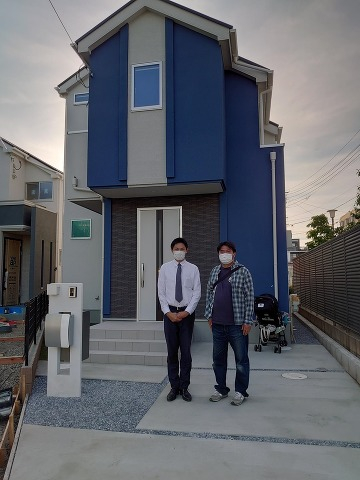 ご主人と記念に