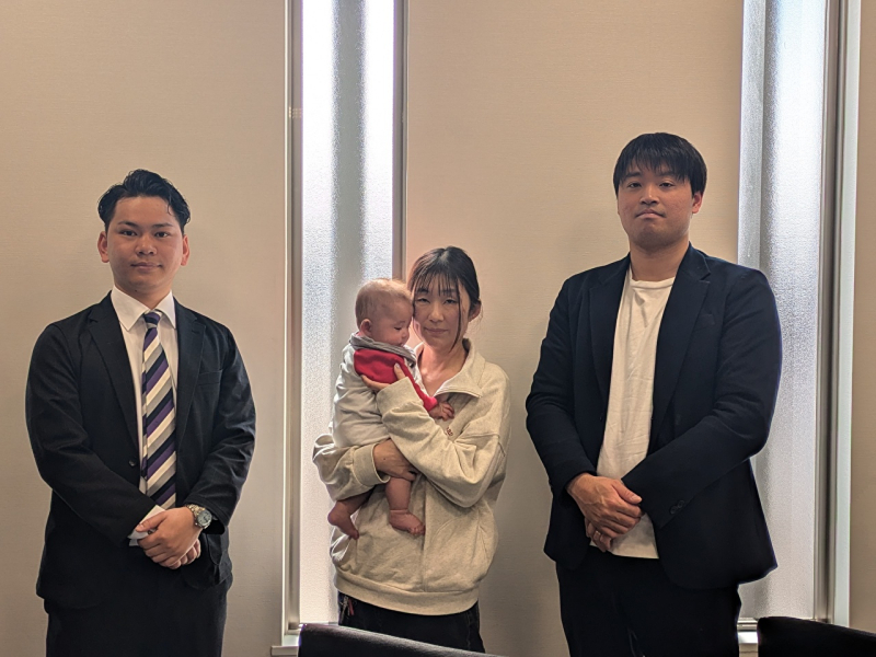 お引渡しの際に一緒に撮影しました！