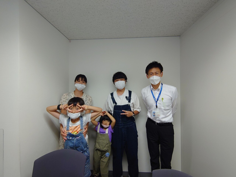 N様ご家族様と。