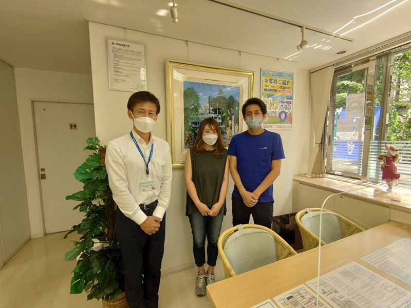 Ｓ様とご一緒させていただきました。
色々お世話になりました！