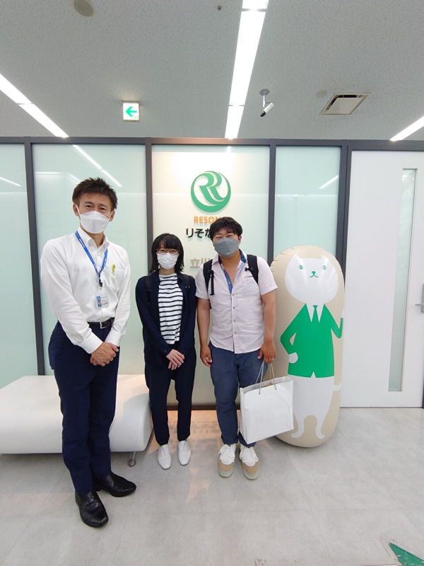 O様ご夫婦とご一緒に。
