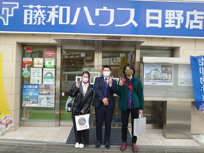 お二人との記念撮影
