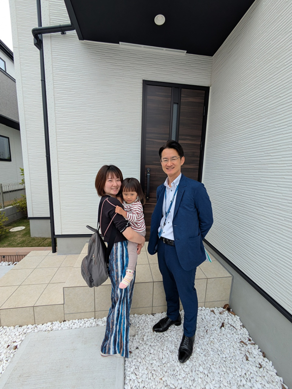 お子様の成長が楽しみですね！引き続き、何かありましたらお気軽にご連絡くださいませ！