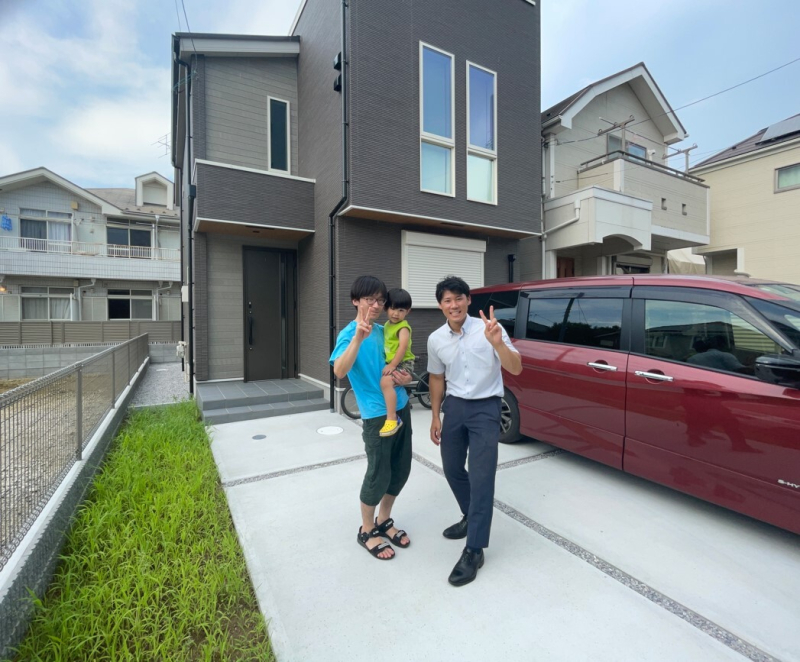 素敵なお住まい前で☆