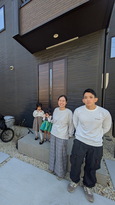 素敵なご家族とご希望に沿う物件探しのお手伝いをいたしました