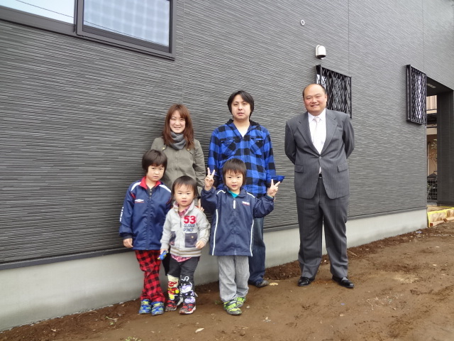 今川様ご家族