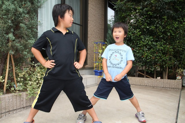 ポーズ!!決まってる!?