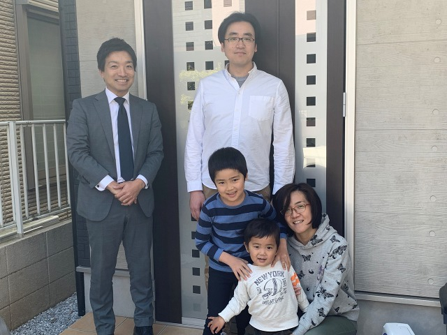 ☆K様ご家族です☆