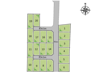 【西東京市向台町 全20区画 建築条件付売地】のイメージ2