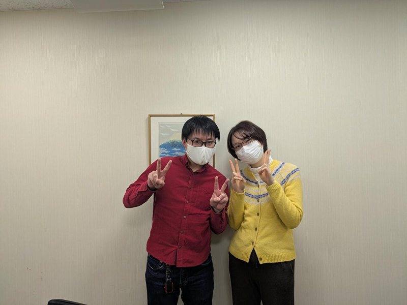 お引渡しの際にご夫婦で記念撮影。