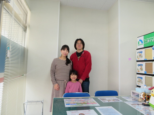 ご家族だけで撮影。