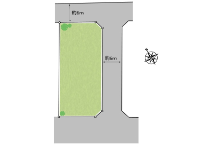 【日野市大字日野 土地面積約418平米】のイメージ2