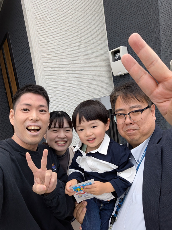 最後は抱っこさせて頂いたショットです!!