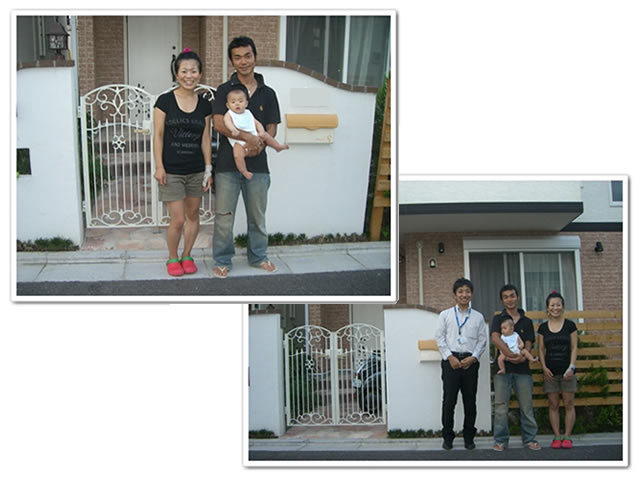 ☆玄関先にて2ショット☆