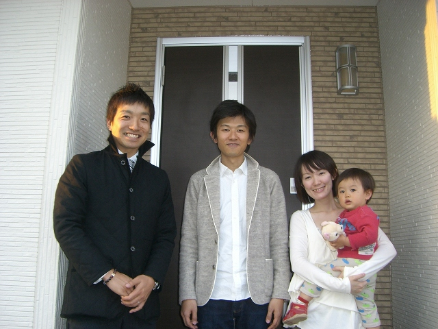 ★Y様ご家族です★