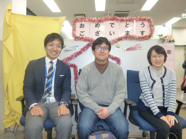 ♪残代金決済時に銀行にて撮影させて頂きました♪