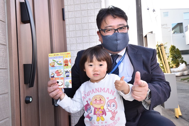 アンパンマンの好きなお嬢様でした。