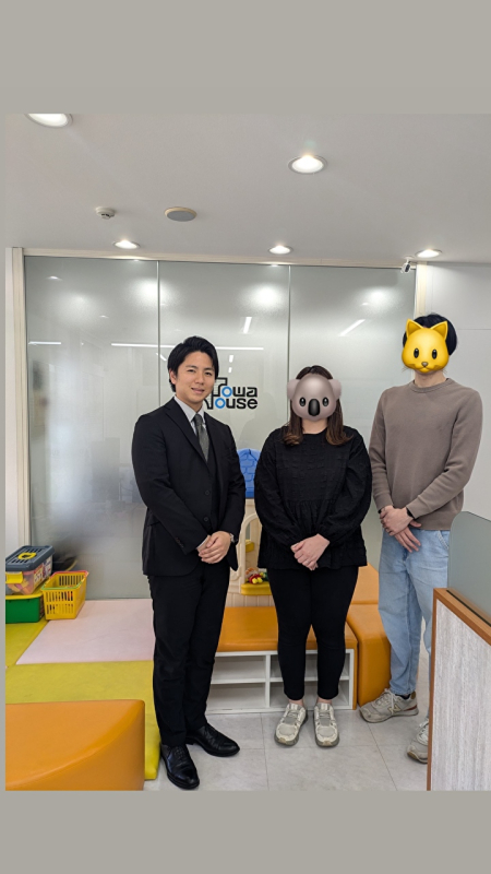 私も隣に立たせていただいてもう一枚!