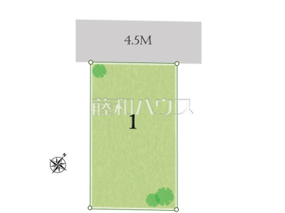 【若葉町3丁目 全1区画 建築条件付売地】のイメージ2