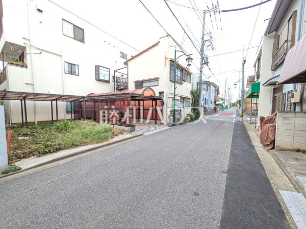 接道状況および現場風景 【小平市学園東町2丁目】 接道状況および現場風景 【小平市学園東町2丁目】