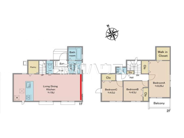 間取図 【昭島市大神町4丁目】 間取図 【昭島市大神町4丁目】