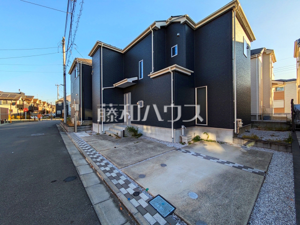 接道状況および現場風景 【昭島市大神町4丁目】 接道状況および現場風景 【昭島市大神町4丁目】