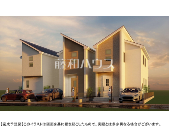 八王子市日吉町　全3棟　新築分譲住宅物件画像