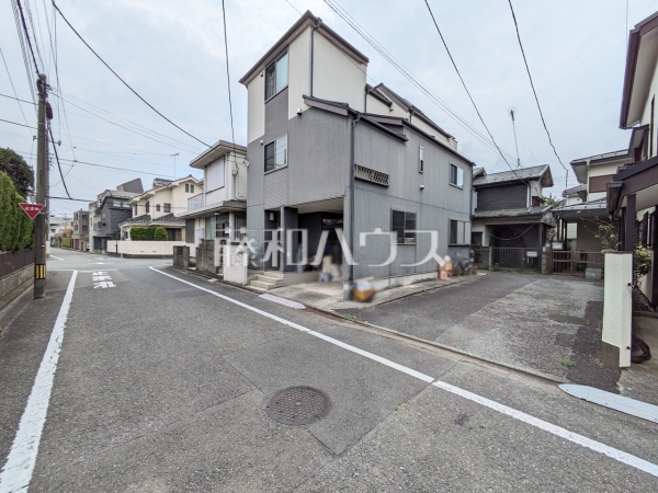 接道状況および現場風景 【国立市富士見台2丁目】 接道状況および現場風景 【国立市富士見台2丁目】