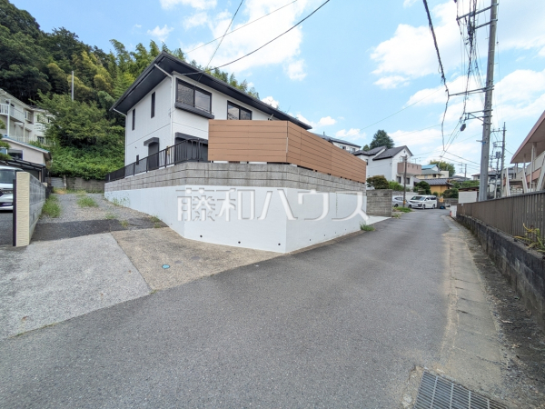 接道状況および現場風景 【八王子市片倉町】 接道状況および現場風景 【八王子市片倉町】