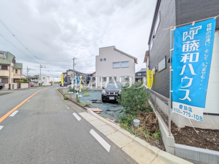 接道状況および現場風景 【日野市大字日野】/撮影日2026/09/10