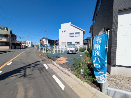 接道状況および現場風景 【日野市大字日野】