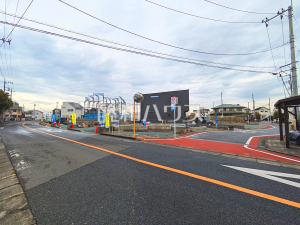 接道状況および現場風景