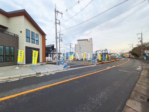 接道状況および現場風景