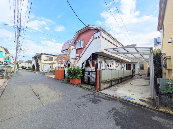 接道状況および現場風景 【狛江市中和泉5丁目】 接道状況および現場風景 【狛江市中和泉5丁目】